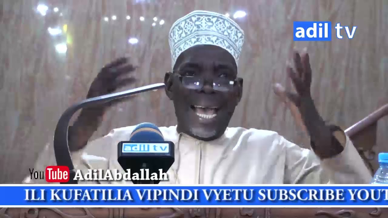 MWANAADAMU ATATAMANI AWE PUNDA SIKU YA KIYAMA | SHEIKH:SHAHRAN M.JONGO