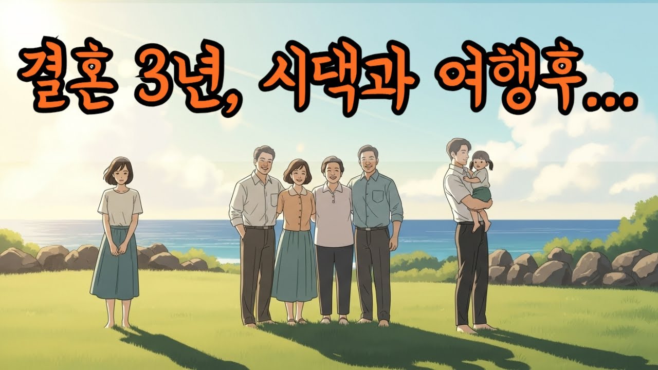 결혼 3년, 시댁과의 제주도 여행 후… 나는 남편을 믿을 수 없게 됐다