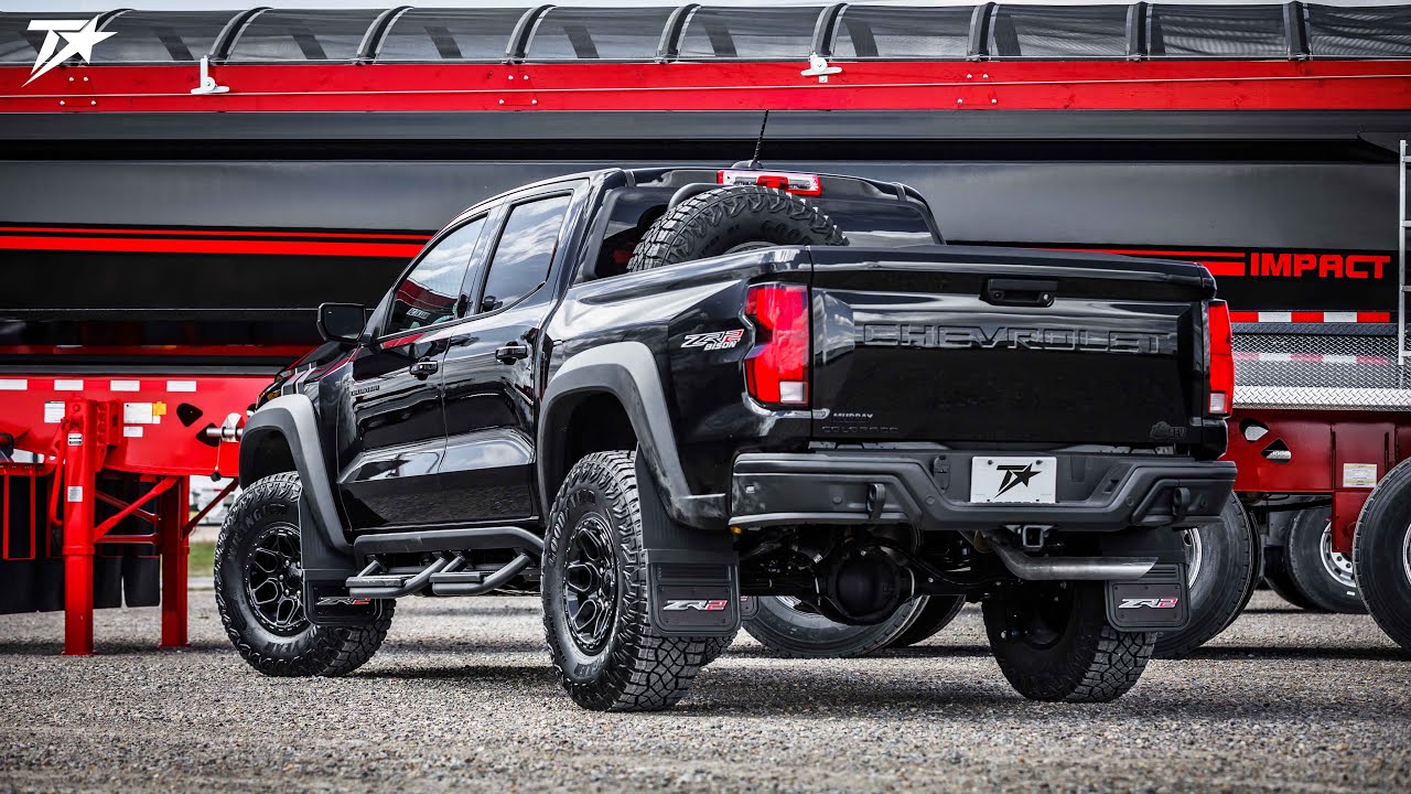 Брызговики Gatorback для Chevrolet Colorado ZR2 Bison Edition 2024-C — установка