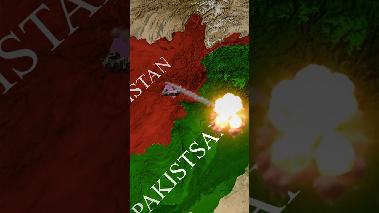 Pakistan vs Afghanistan 1989 #asia #history #maps