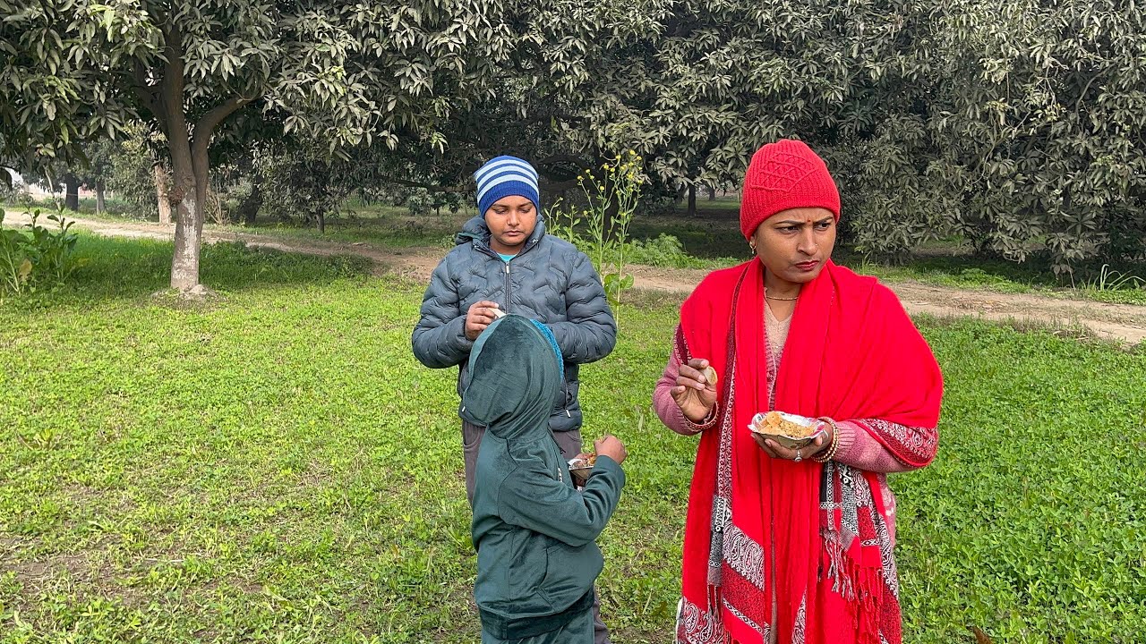 इतनी सर्दी 🥶 में भी 😛कढ़ी चावल 🍚 खाने का 🫣अलग 😄ही मज़ा हैं #dailyvlog #vlogs ##vlogger #vloging 