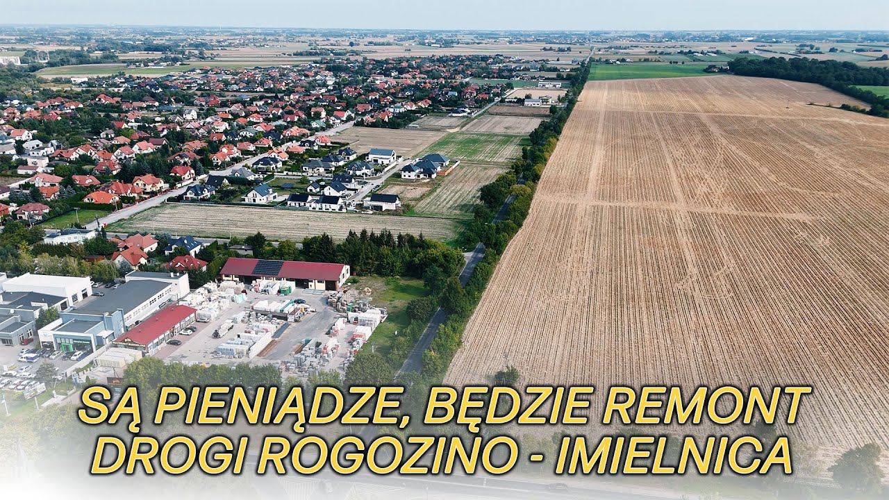Są pieniądze, będzie remont drogi Rogozino - Imielnica