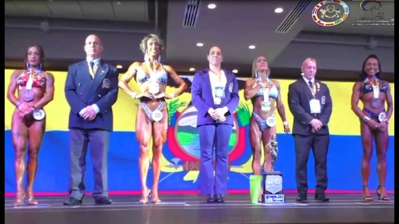 WOMEN BODY FITNESS MASTER 35 A&Ntilde;OS OPEN - 50 CAMPEONATO SUDAMERICANO IFBB 2025