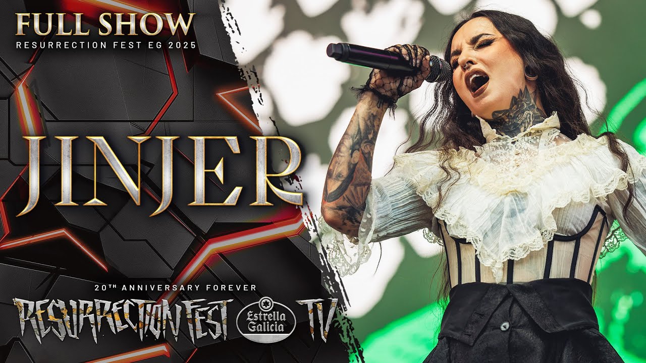 JINJER - Live at Resurrection Fest EG 2025 (Viveiro, Galicia, Spain) [Full Show]