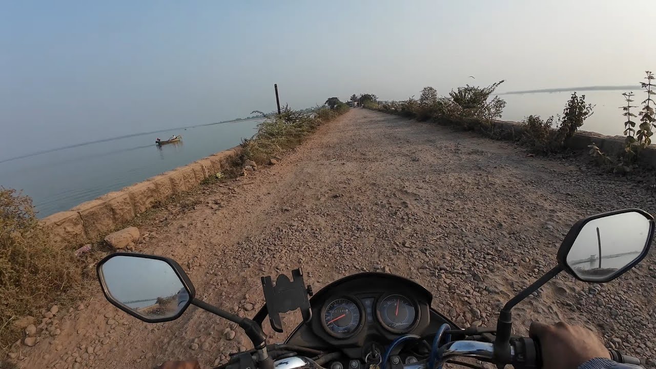 Crossing a 170-Year-Old Bridge | Diksal to Jinti POV Bike Ride in 4K