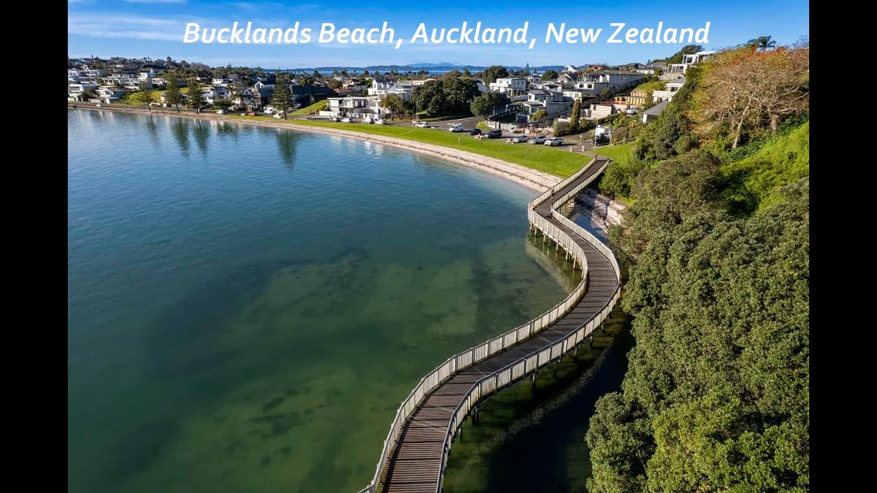 Bucklands Beach Walk - Auckland, New Zealand - 4K 60 FPS