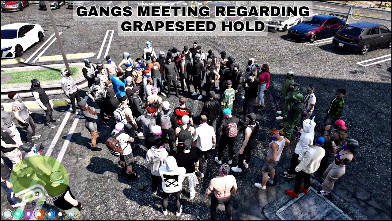 GANGS MEETING | Grapeseed Hold | REDS | NLG | GSF | VENDETTA |  BALLAS | YUKSHAS | MANDEM | ESMG