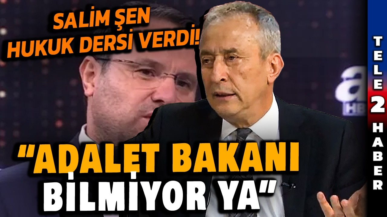Hukukçu Salim Şen Akın Gürlek'in hukuk bilgisini analiz etti: Bakan'a anlatmak lazım...