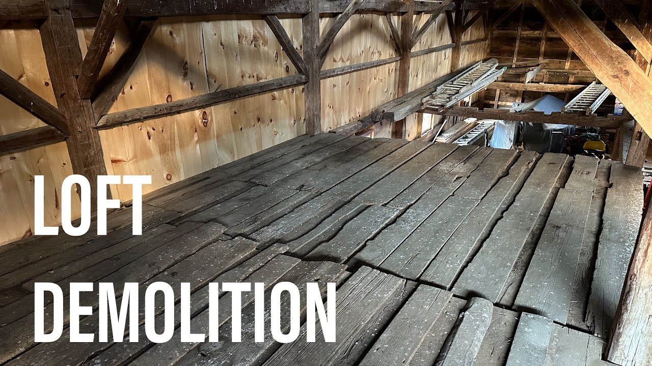 Barn Upgrades - Demolishing a Compromised Loft for Replacement