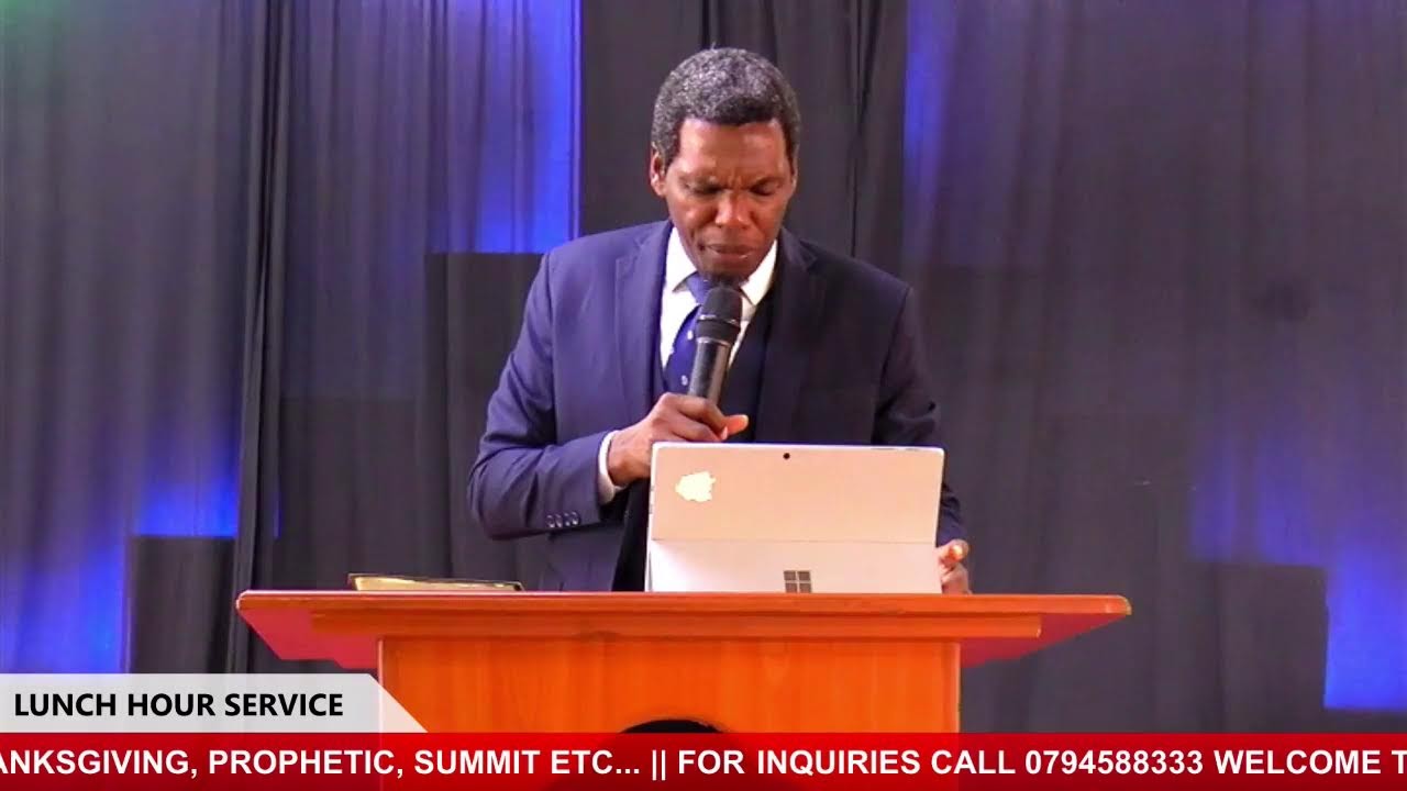 LUNCH HOUR SERVICE|| REV. MARTIN MUTHAMIA