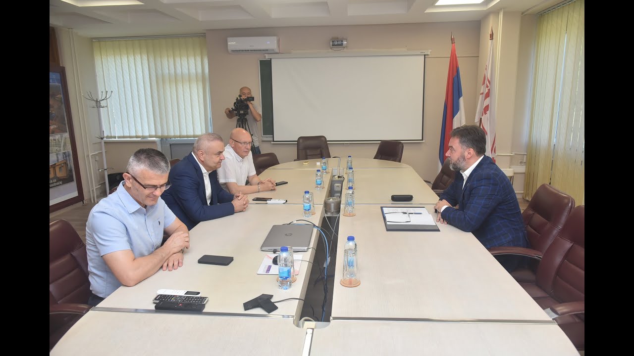 Posjeta ministra spoljne trgovine i ekonomskih odnosa Staše Košarca „Alumini“