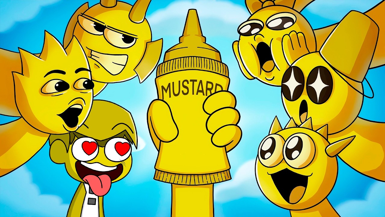 SPRUNKI &iquest;&iexcl;Pero son MOSTAZA!?! Palmita reacciona a Incredibox Sprunki animaci&oacute;n