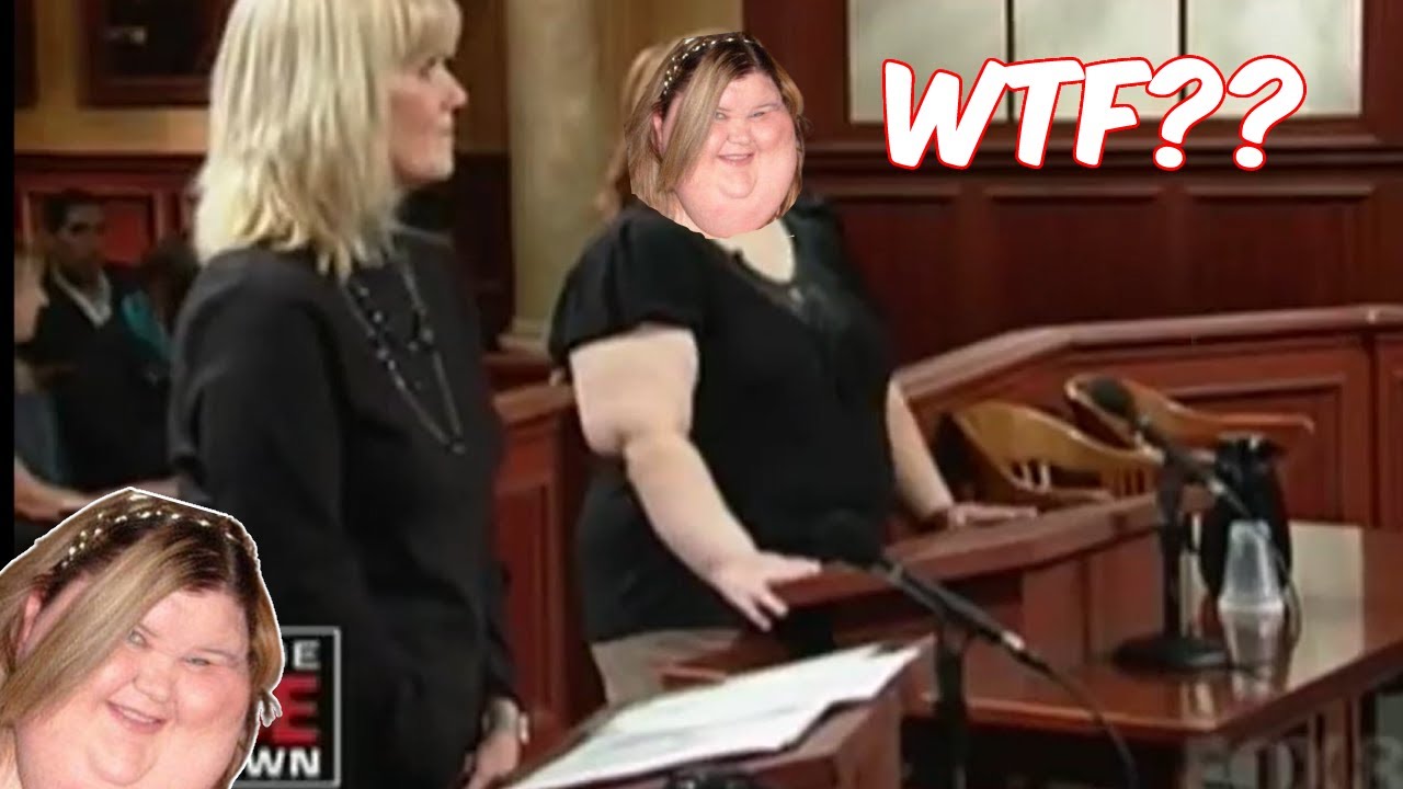 WOMAN GETS BODY SHAMED BY JUDGE!!! JUDGE JOE BROWN GONE WILD!! 