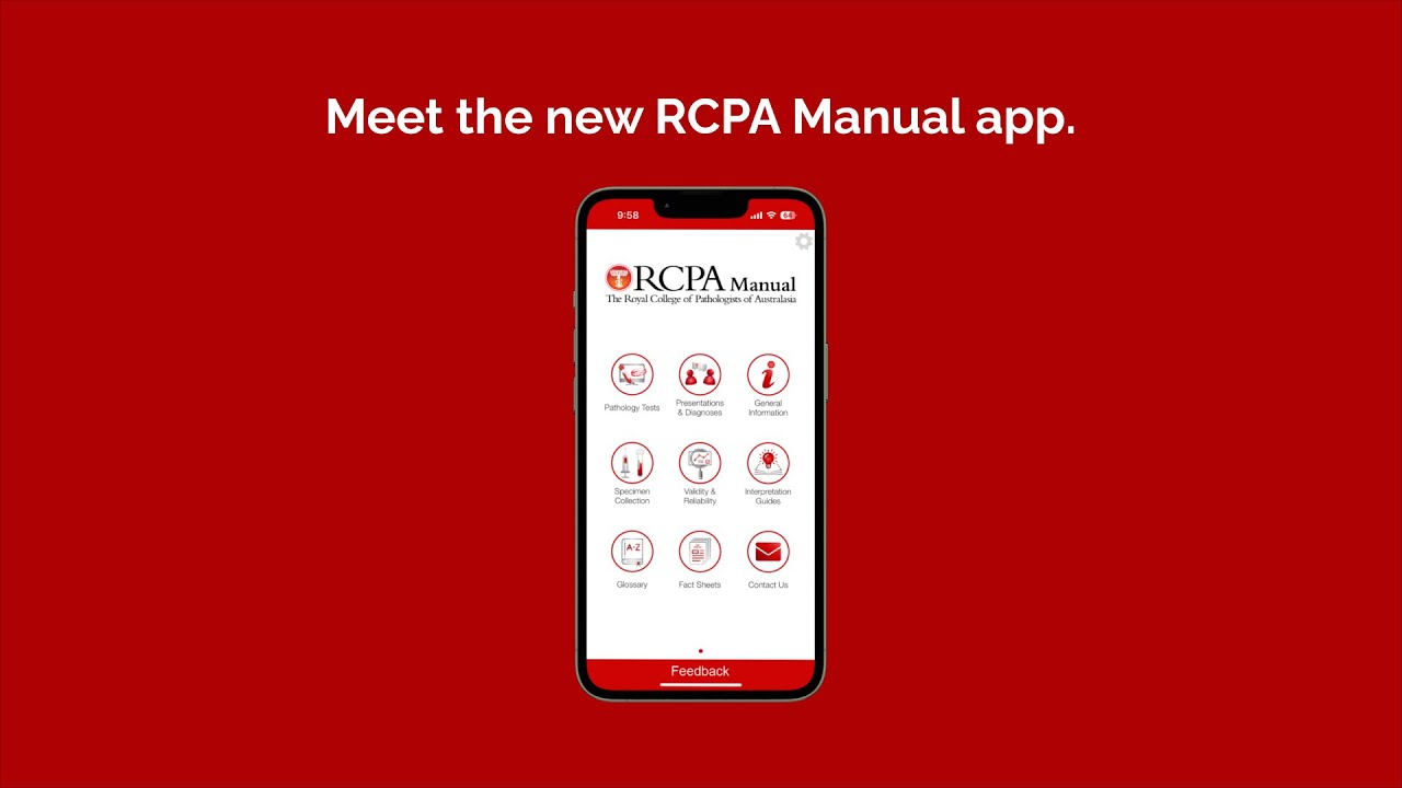 RCPA Manual 8th Edition: A pathology reference guide in practice and on the move