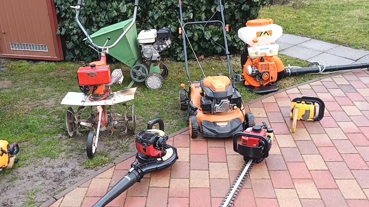 Kerti gépek tavaszi indítása.