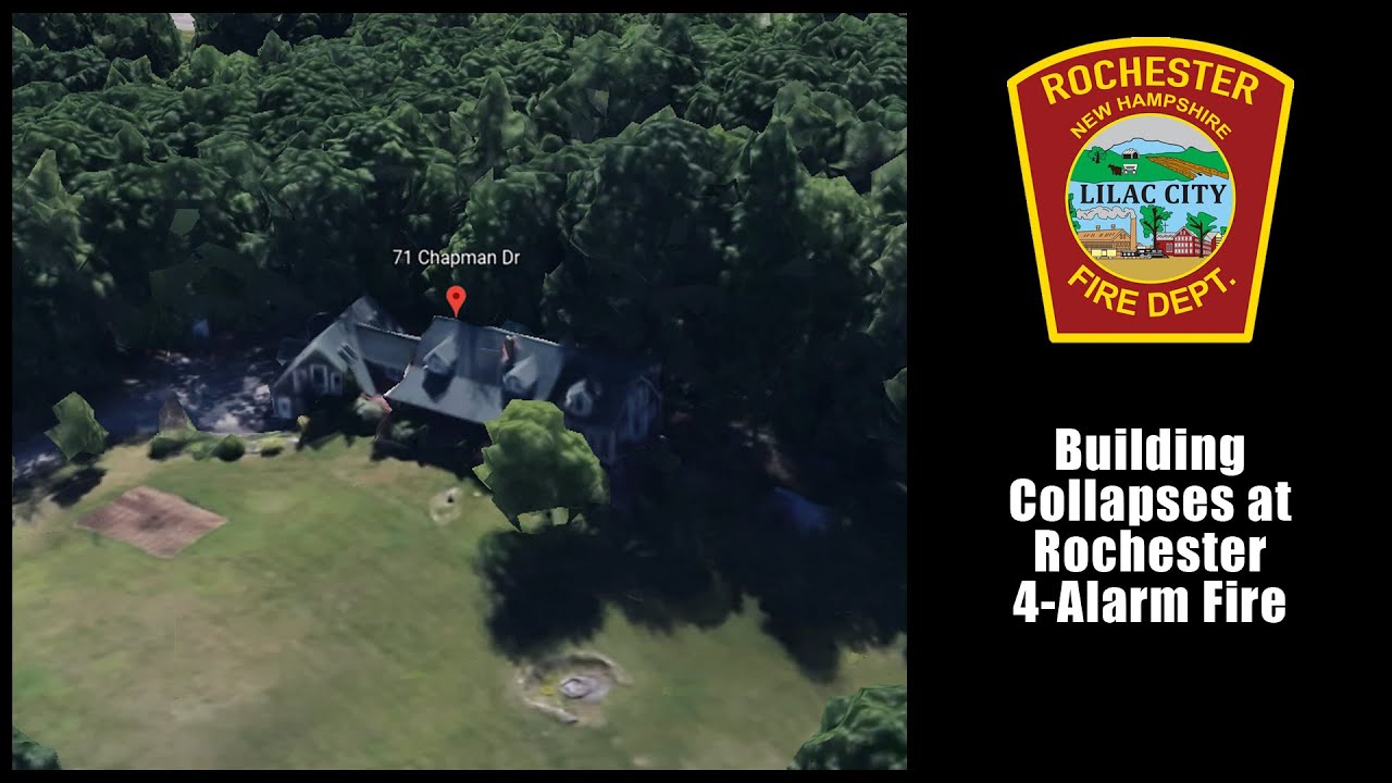 Fully Involved House in Rochester Goes 4 Alarms | Fire Audio 9/10/2021 [New Hampshire]