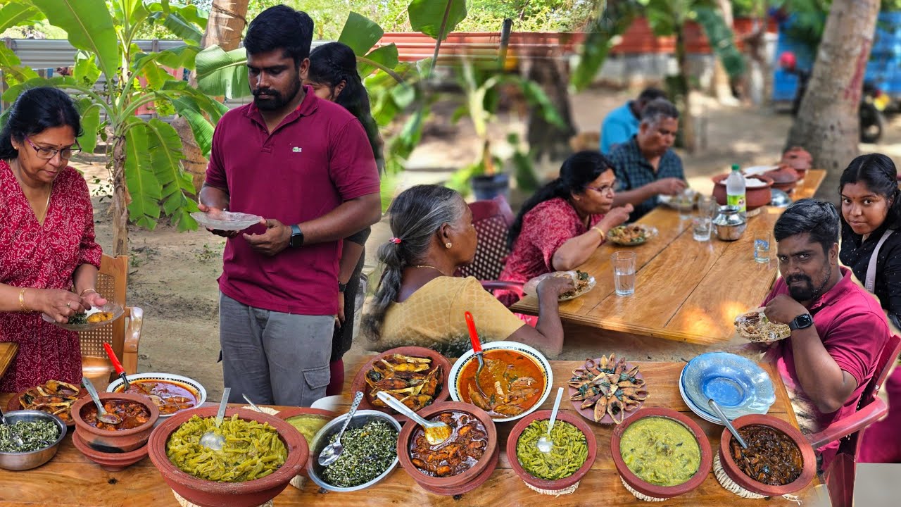 ஜெசி அண்ணா குடும்பத்துடன் வீட்டிற்கு வந்த உறவுகளுடன் மதிய உணவு  | our village life ♥️ | vanni vlog 