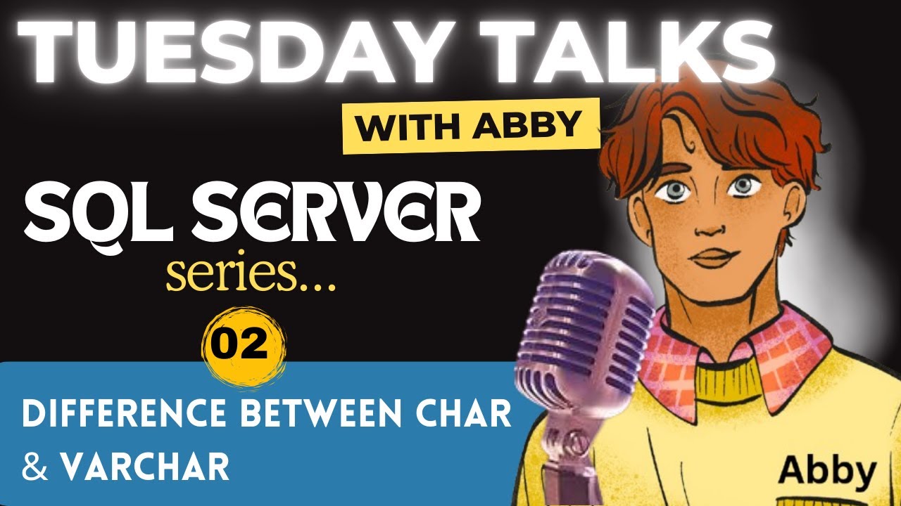 SQL Server Interview Question  | Difference between char and varchar | @codewithabby | 2024