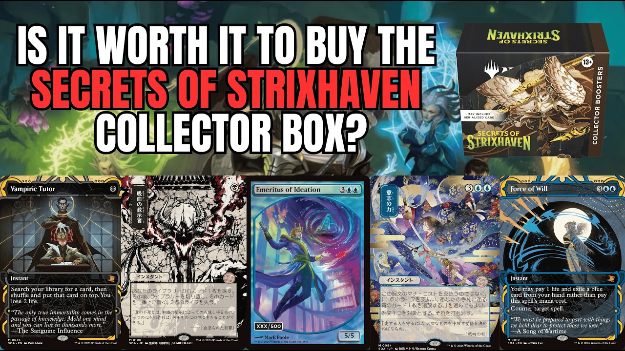 Стоит ли покупать коллекционное издание Secrets of Strixhaven?