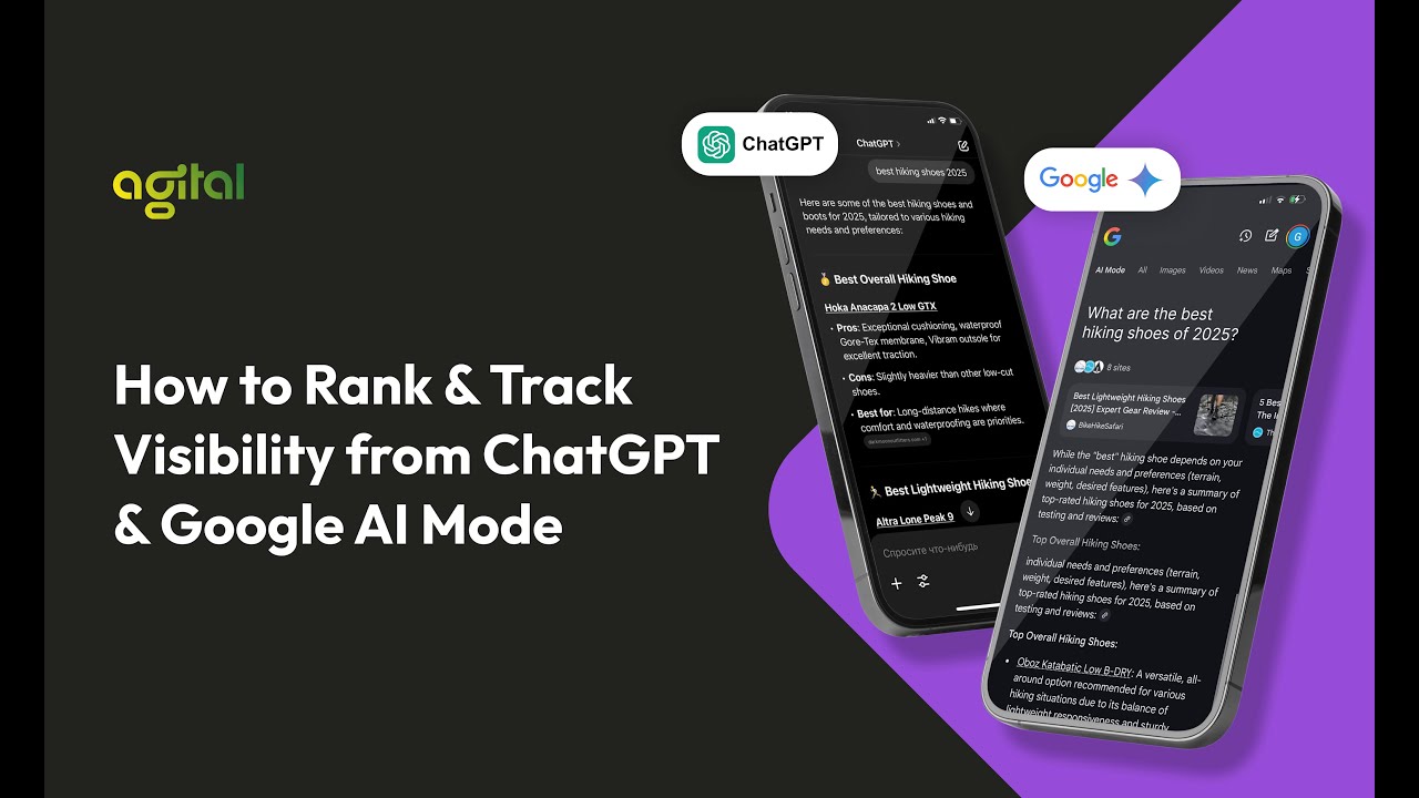 On-Demand Webinar: How to Rank & Track Visibility from ChatGPT & Google AI Mode