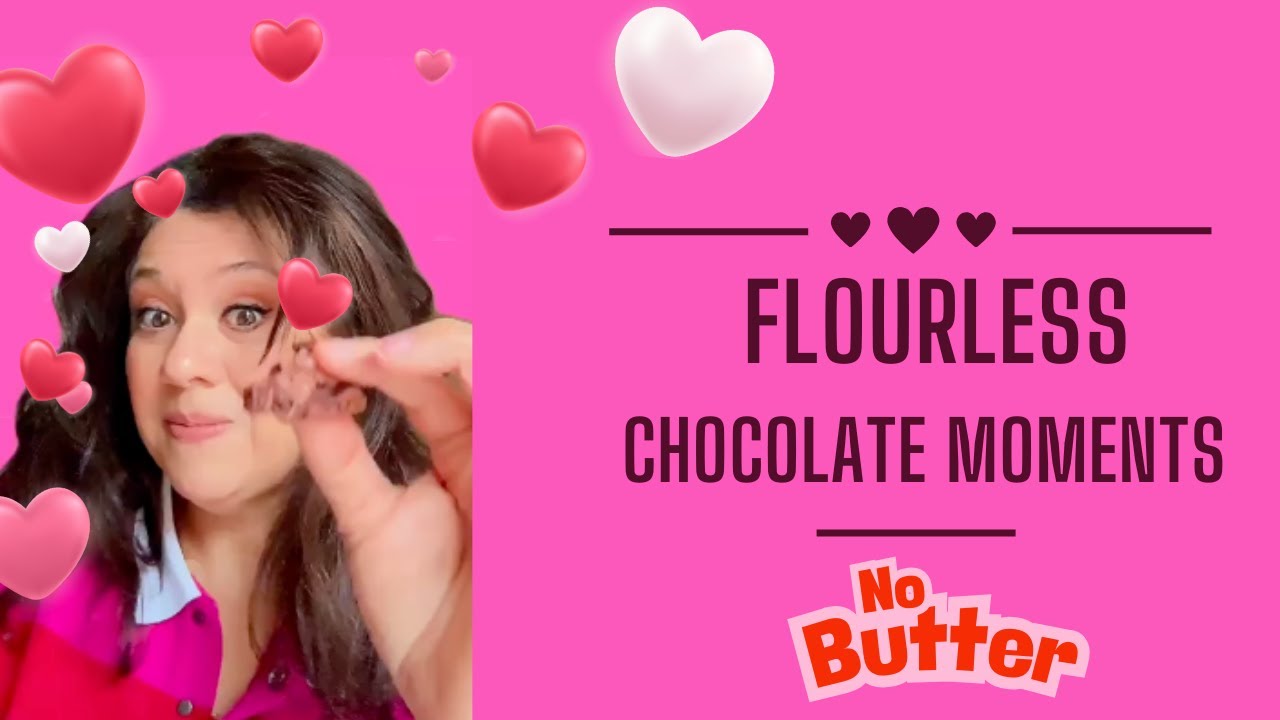 Flourless Chocolate NO  Butter Cookies | Easy Valentine’s Day Recipe  #cookies  #flourlesscookies