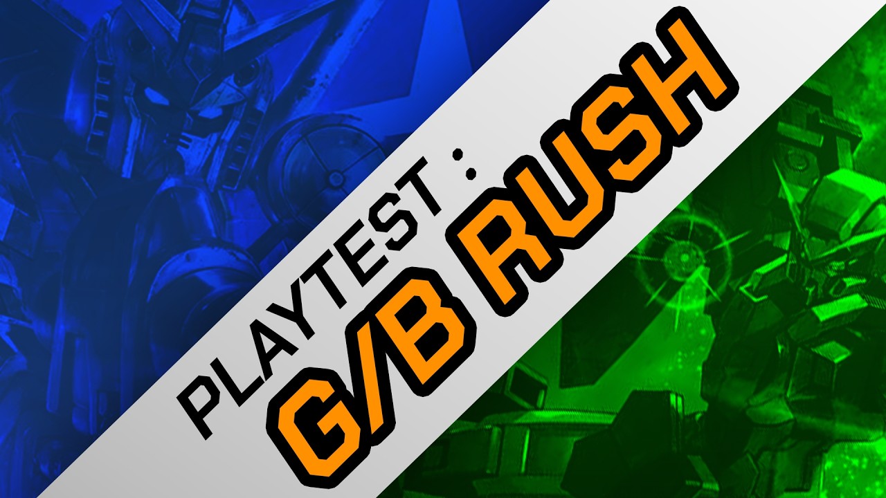 Playtesting Green/Blue Aggro in GD03– Gundam Card Game 🔵🟢