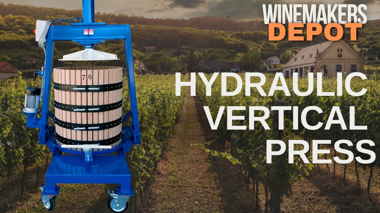 Hydraulic Press - Turning Grapes into Wine