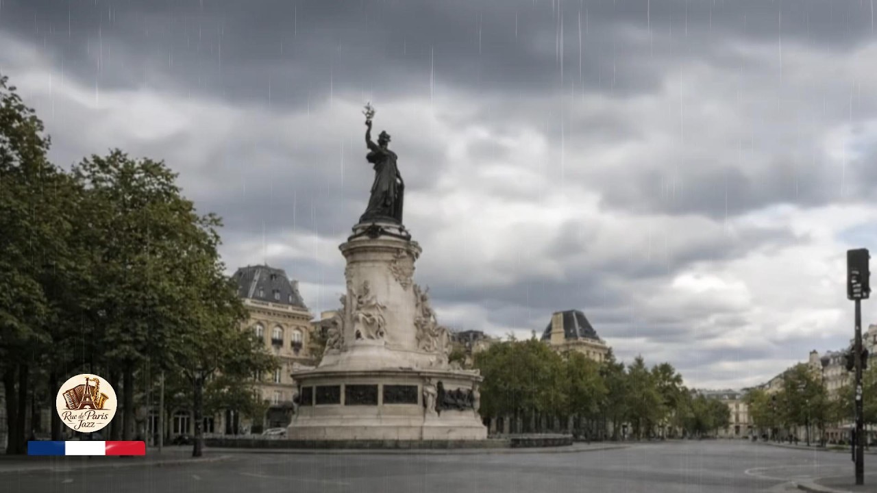 Rue de Paris Vol 5 – Cafe Ambience with French Music  Instrumental Piano & Accordion #cozyjazz