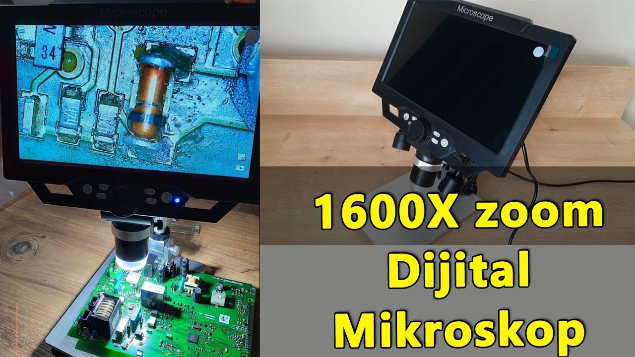 G1600x Dijital Elektronik Mikroskop