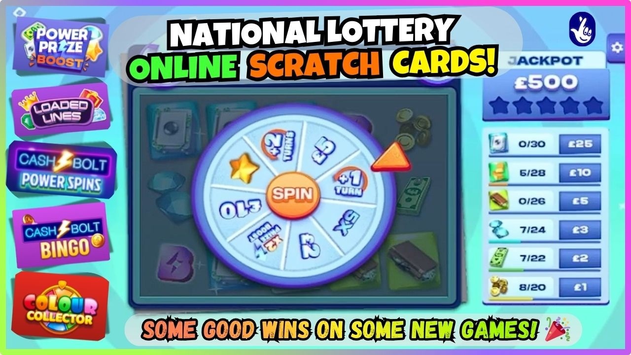 🎉 NATIONAL LOTTERY ONLINE SCRATCH CARDS! 💥 Found Some Good Wins On Some New Games!🥳 #nationallottery