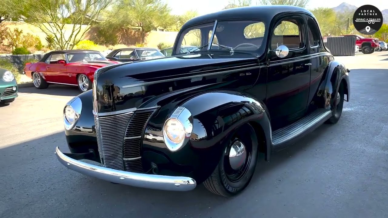 Roush 427R-Powered 1940 Ford Coupe Hot Rod Walk Around