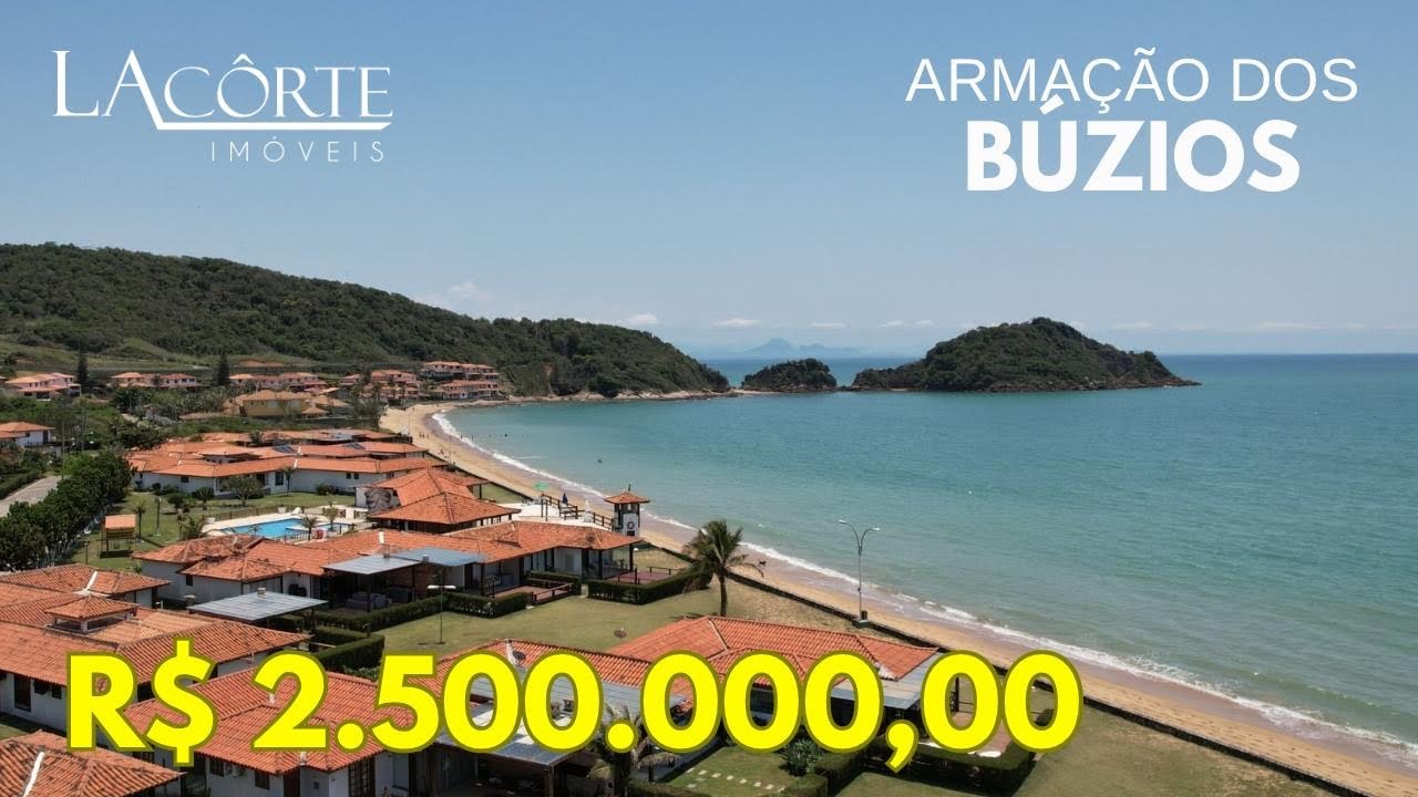LINDA CASA COM VISTA DE CINEMA DENTRO DE UM DOS CONDOMÍNIOS PÉ NA AREIA MAIS CHARMOSOS DE BÚZIOS!