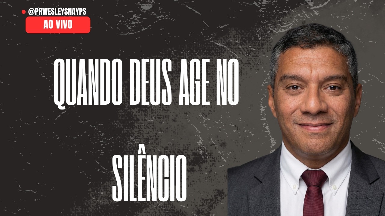 Pastor Wesley Ribeiro está ao vivo!