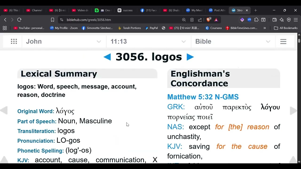 Logos and Rhema