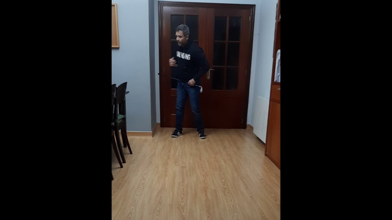 Entrenar la subida con varilla- Consejos de GOLF desde casa en Espa&ntilde;ol