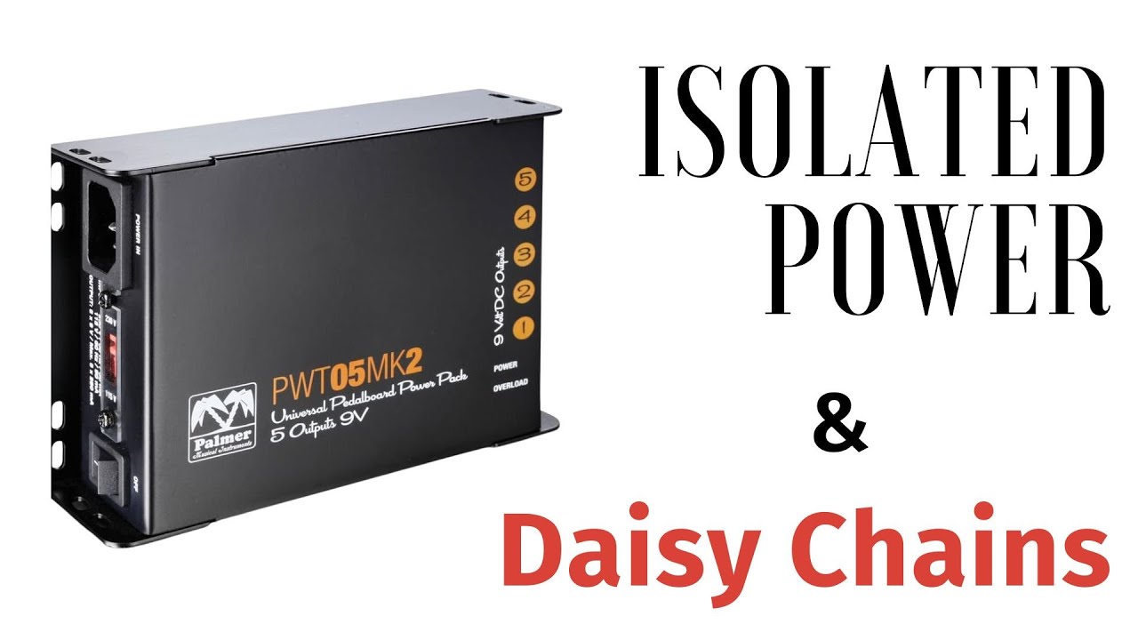Изолированный источник питания для педалей | Инструкция по последовательному подключению