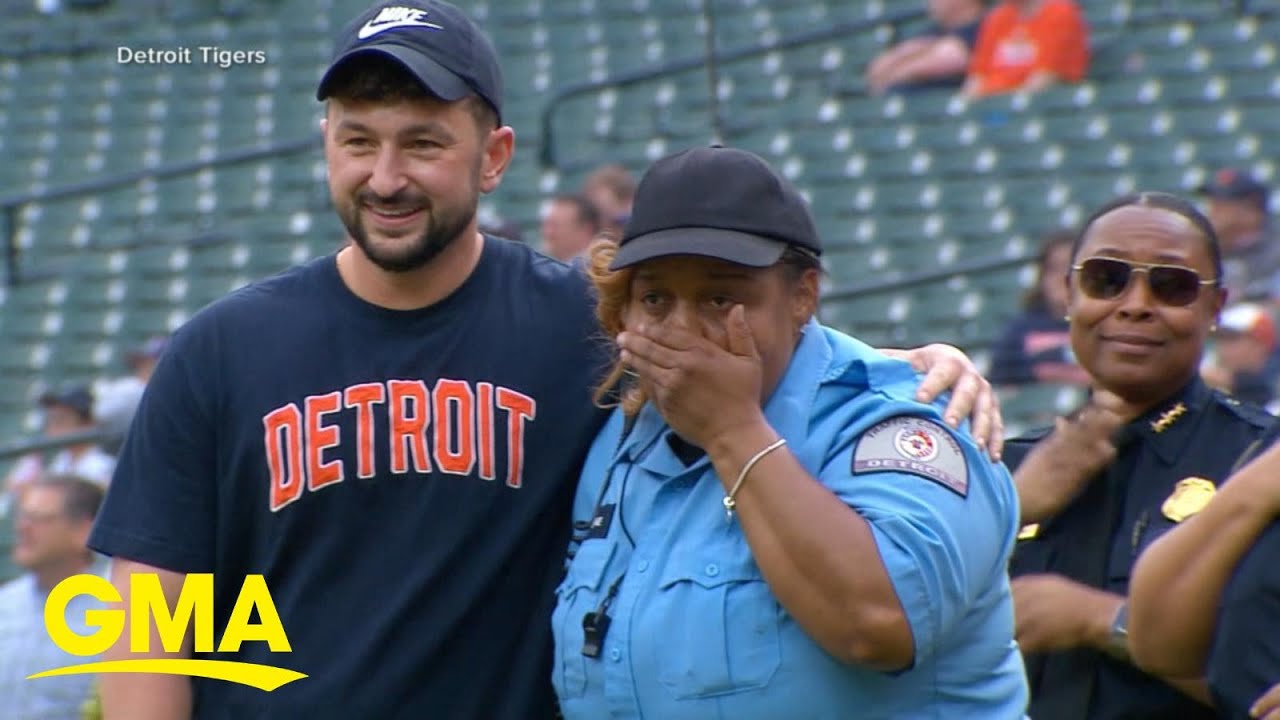 Traffic controller who recently lost husband gets huge surprise l GMA