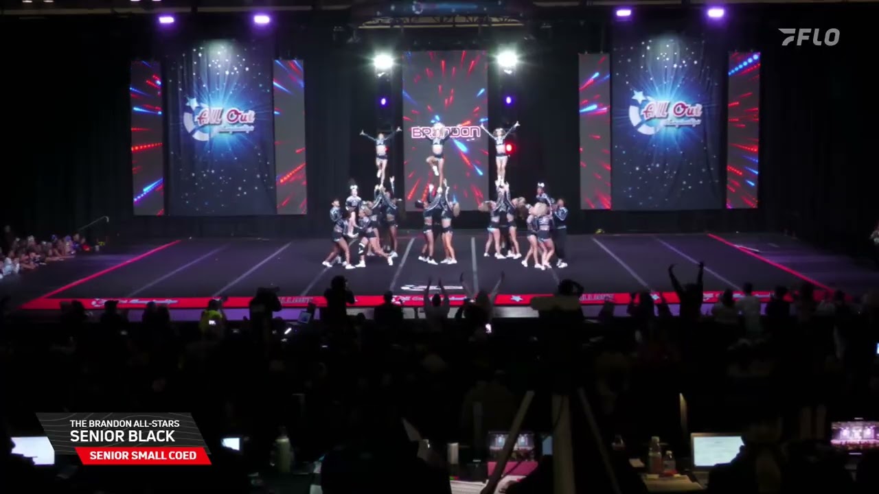 The Brandon All Stars Senior Black - Senior Small Coed Day 2 - 2026 The All Out Grand Nationals