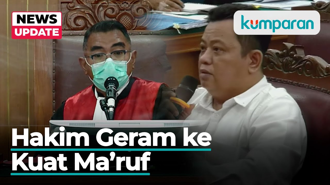 Hakim ke Kuat Ma’ruf: Buta, Tuli Tak Lihat Sambo Tembak Yosua