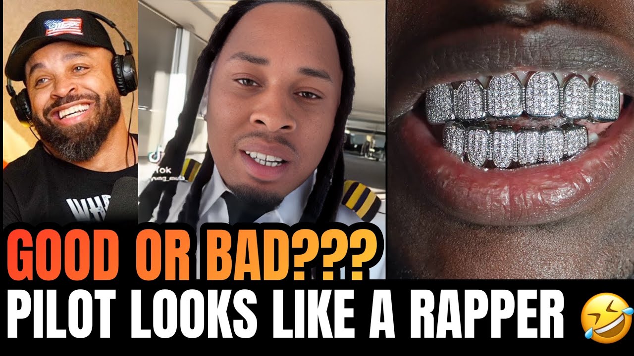 Black Pilot&rsquo;s DEI Ghetto Appearance Makes People Uncomfortable At The Airport!
