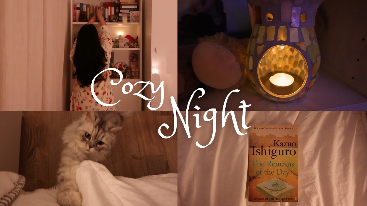 my cozy night routine 🕯️