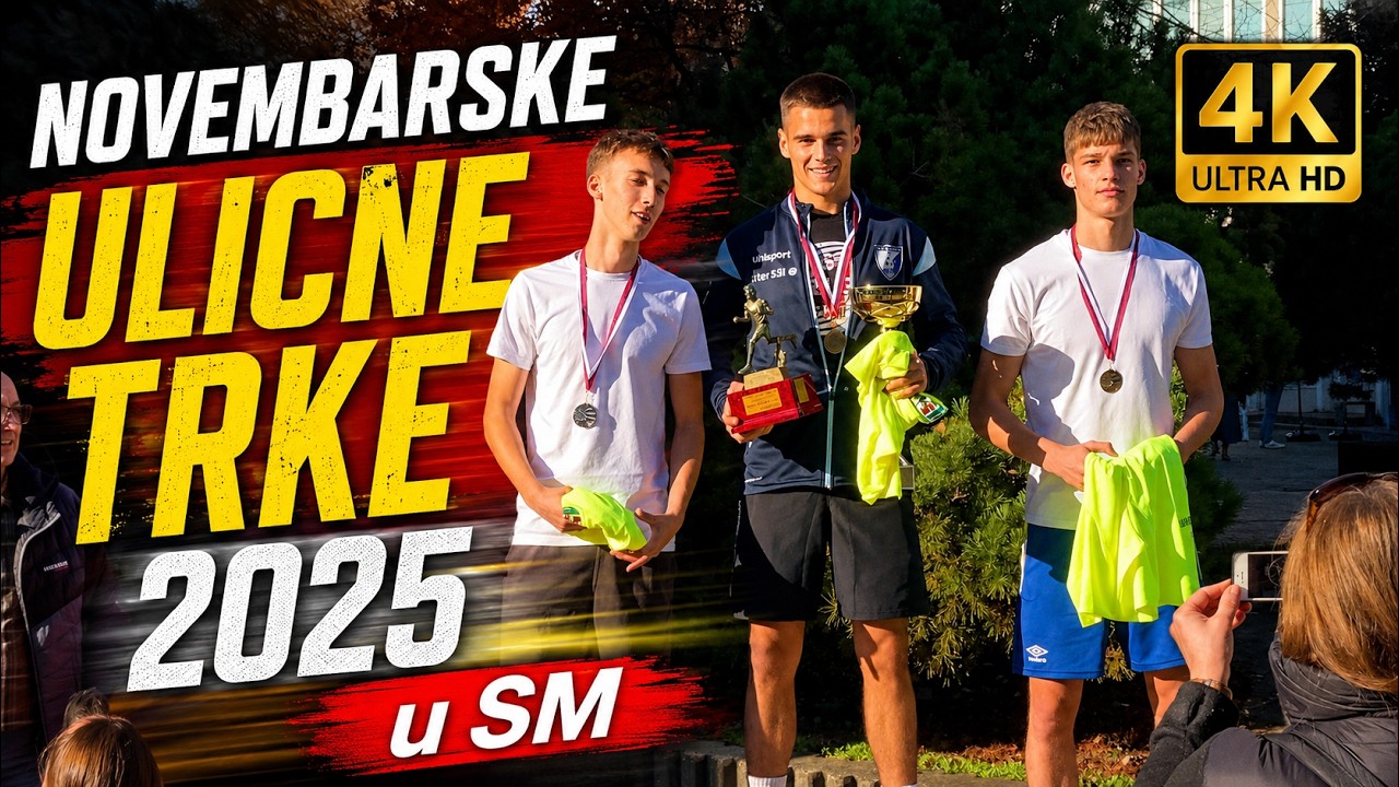 62. Tradicionalne Ulicne trke 2025 u Sremskoj Mitrovici