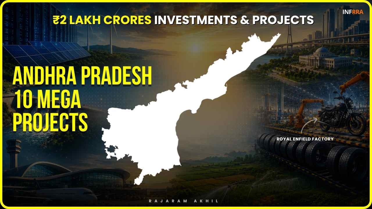 AP Cabinet ₹2 Lakh Crore Approve Chesindhi | Andhra Pradesh 10 Mega Projects 2026 | INFRRA