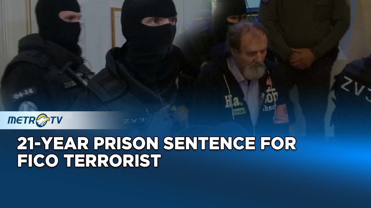 Juraj Cintula Sentenced to 21 Years in Prison for Attempted Murder of Fico