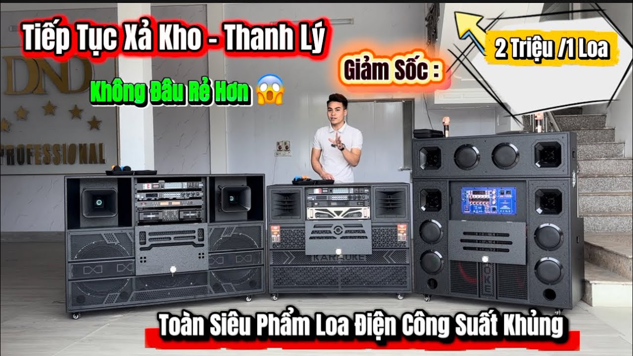 Tiếp Tục Xả Kho-Thanh Lý/Giảm Sốc 2 Triệu/1 Loa/Toàn Siêu Phẩm Loa Điện Công Suất Khủng Quá Rẻ #loa 