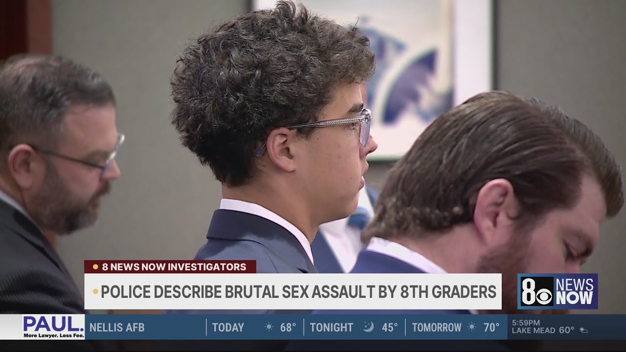 Las Vegas teen charged after alleged brutal group sexual assault on private school field trip caught