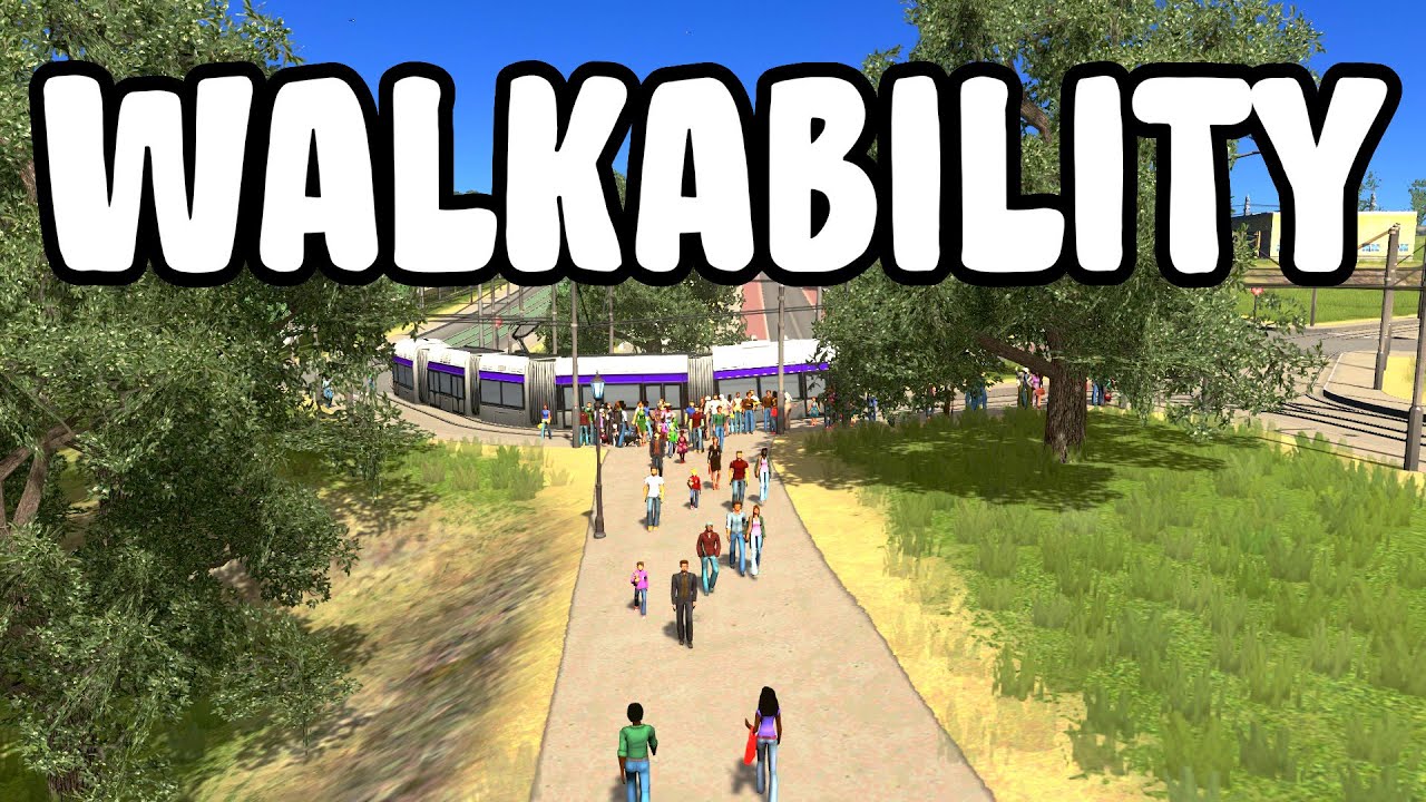 How to get your Citizens off of the roads in Cities: Skylines