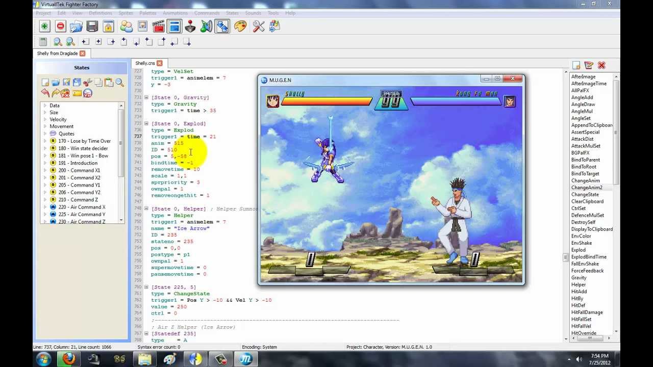 Mugen Character Creation Part 6 - Helpers And Custom States