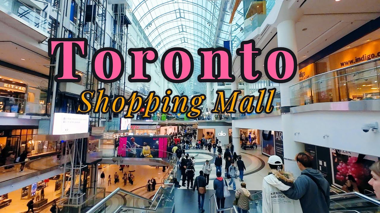 Eaton Centre Walking Tour | Busy Friday Vibes in Downtown Toronto