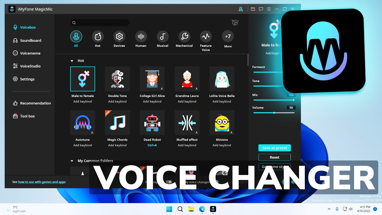 How to Use a Voice Changer in Windows 11